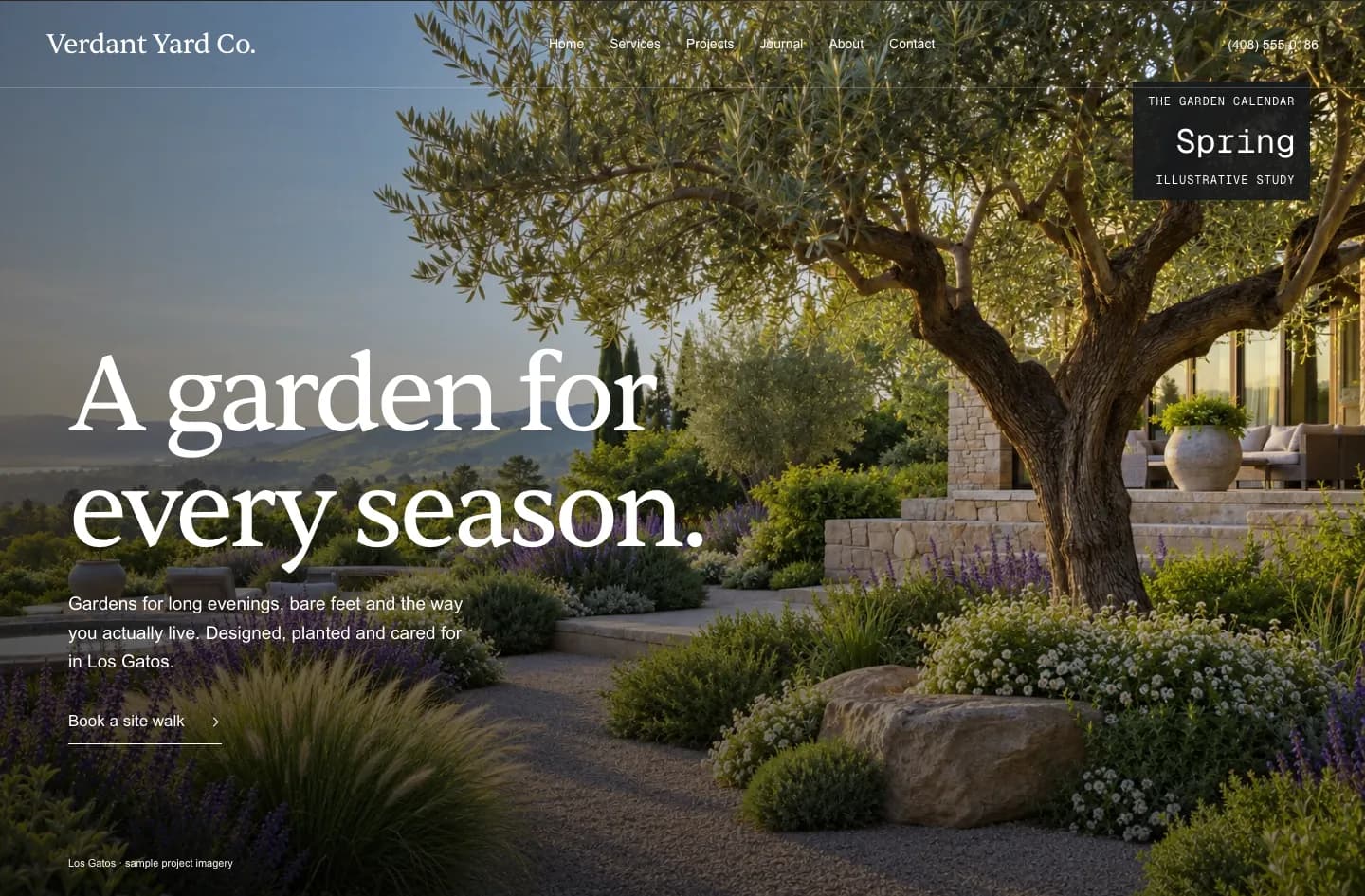 Verdant Yard Co. Elite website design