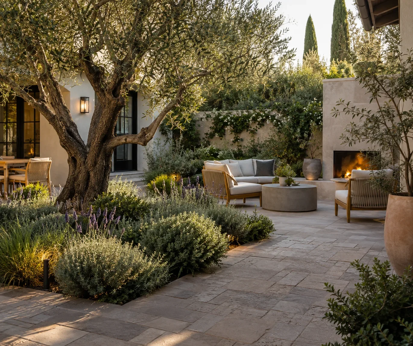 Belwood evening garden