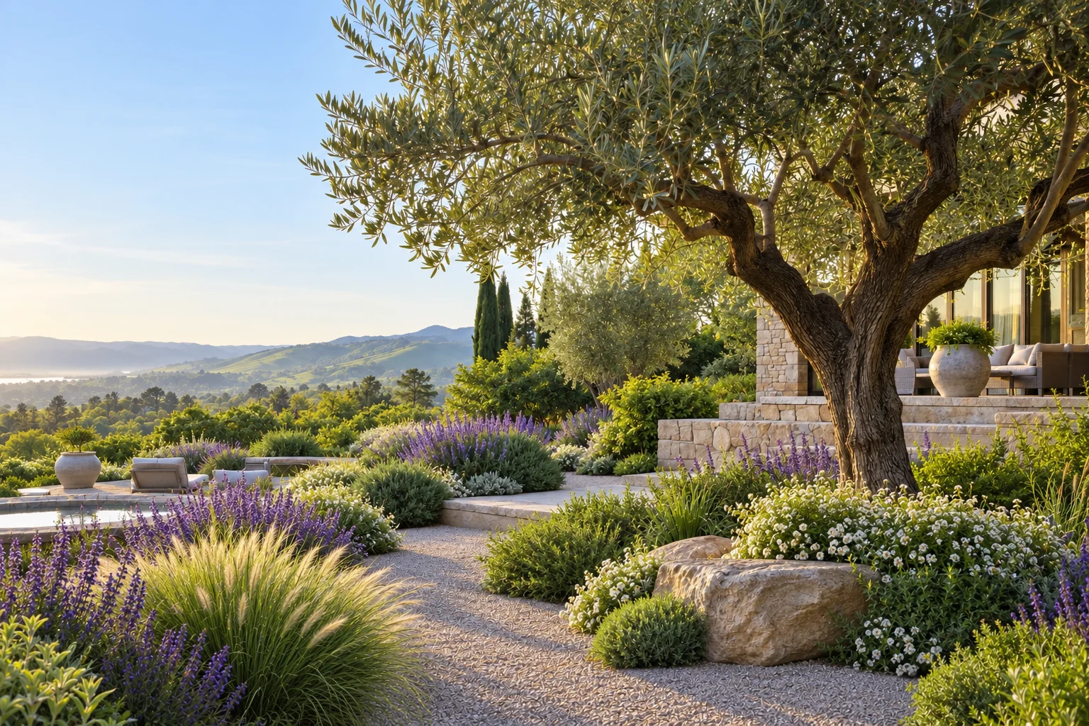 Spring garden